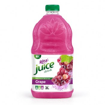 2L PET bottle Nutritional beverage RITA Grape juice drink